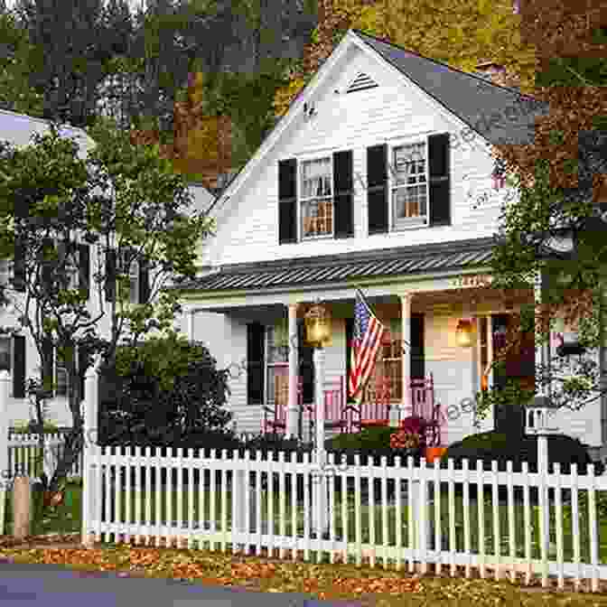 A Typical Suburban House In The 1950s, With A White Picket Fence And A Manicured Lawn. Decade By Decade 1950s: Ten Years Of Popular Hits Arranged For EASY PIANO
