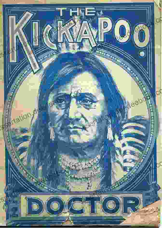 A Vibrant Poster Advertising A Medicine Show With Native American Performers Medicine Shows: Indigenous Performance Culture