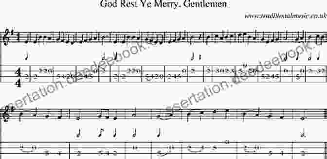 God Rest Ye Merry Gentlemen Mandolin Tablature 40 Old Time Christmas Carols Mandolin Songbook For Beginners With Tabs And Chords