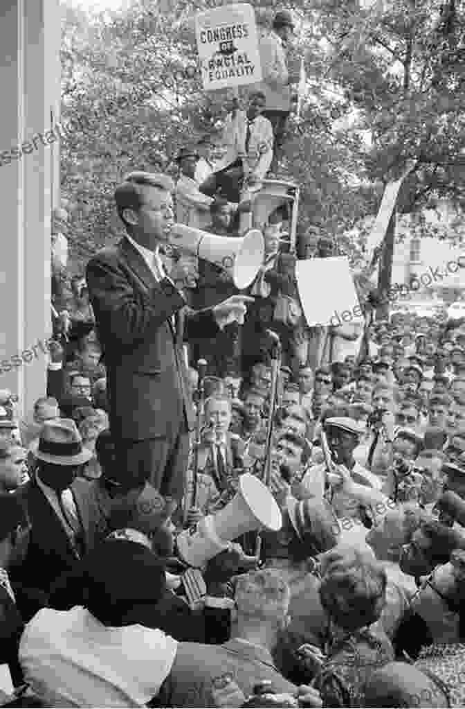 Robert Kennedy Speaking At A Rally One Night In America: Robert Kennedy Cesar Chavez And The Dream Of Dignity