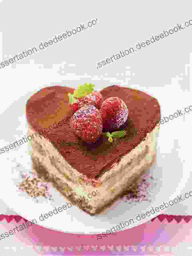 Romeo And Juliet Inspired Tiramisu With Heart Shaped Decoration The Nutcracker Sweet: Show Stopping Desserts Inspired By The World S Favorite Ballet