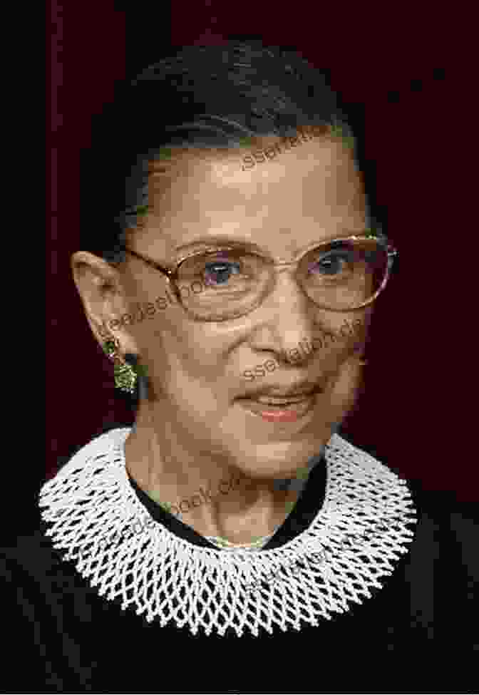 Ruth Bader Ginsburg, An Elderly Woman With Short White Hair, Wearing A Black Robe And Glasses Maya Angelou Quote Cross Stitch Pattern: Phenomenal Woman That S Me