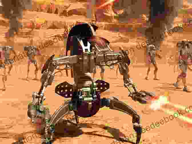 The Separatist Droids From Star Wars DK Adventures: Star Wars: What Makes A Monster?