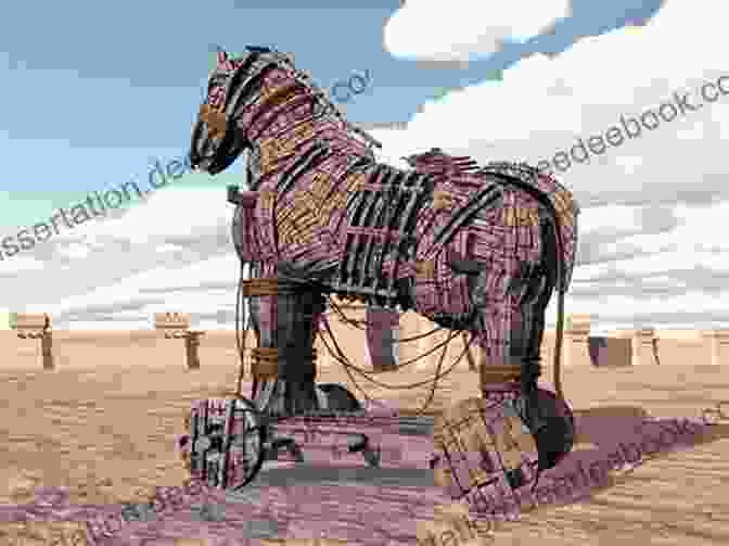 The Trojan Horse, A Cunning Plan Devised By Odysseus To Infiltrate Troy Tales Of Troy And Greece: With Illustrated
