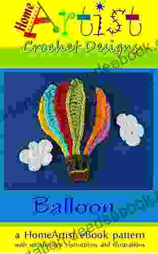 Balloon Pattern Crochet Appilque By HomeArtist Designs