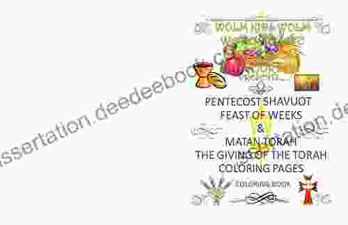 PENTECOST SHAVUOT THE FEAST OF WEEKS MATAN TORAH THE GIVING OF THE TORAH COLORING COLORING PAGES
